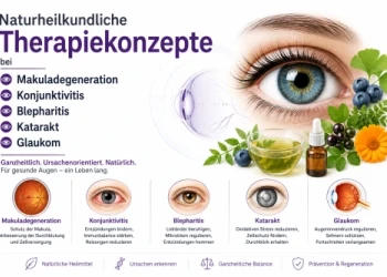 Naturheilkundliche Therapiekonzepte bei Makuladegeneration, Konjunktivitis, Blepharitis, Katarakt und Glaukom