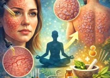 Ganzheitliche Therapie der Rosacea und Psoriasis