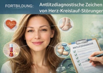 Antlitzdiagnostische Zeichen von Herz-Kreislauf-Störungen